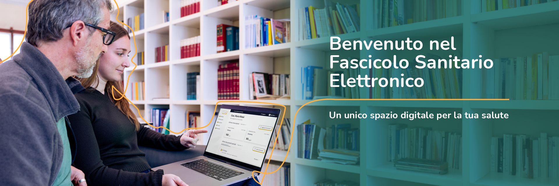 Persone che consultano il Fascicolo Sanitario Elettronico